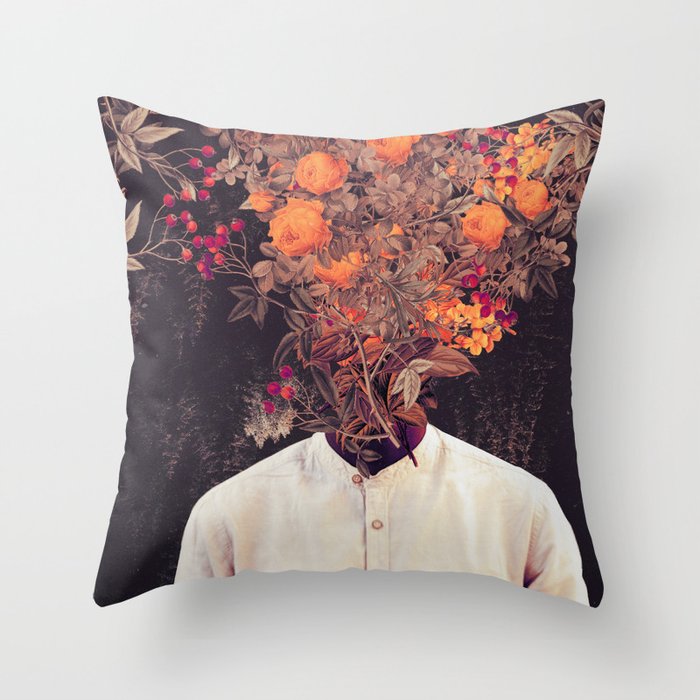 Bloom Throw Pillow by Frank Moth | Society6