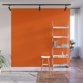 Monochrome orange 255-85-0 Wall Mural
