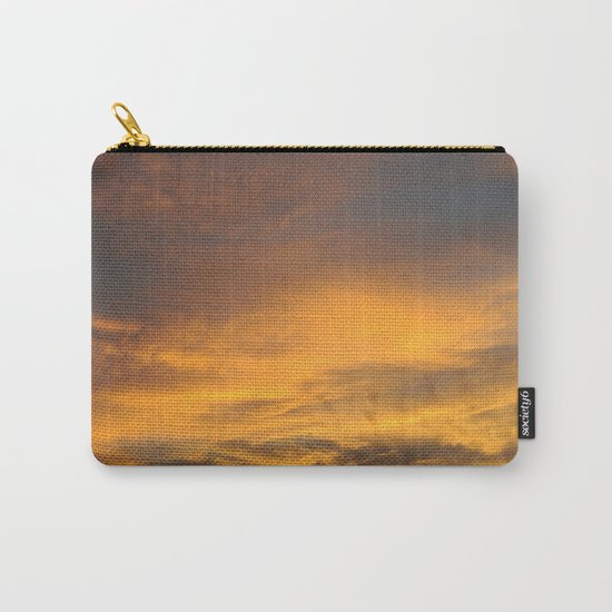 COME AWAY WITH ME - Autumn Sunset #2 #art #society6 Carry-All Pouch