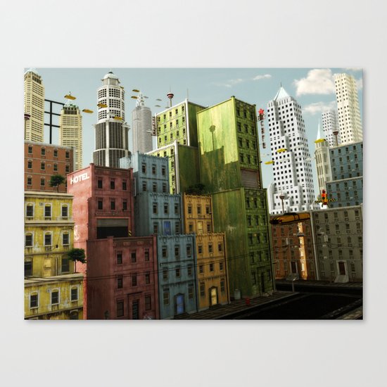 Sky Cafe Canvas Print