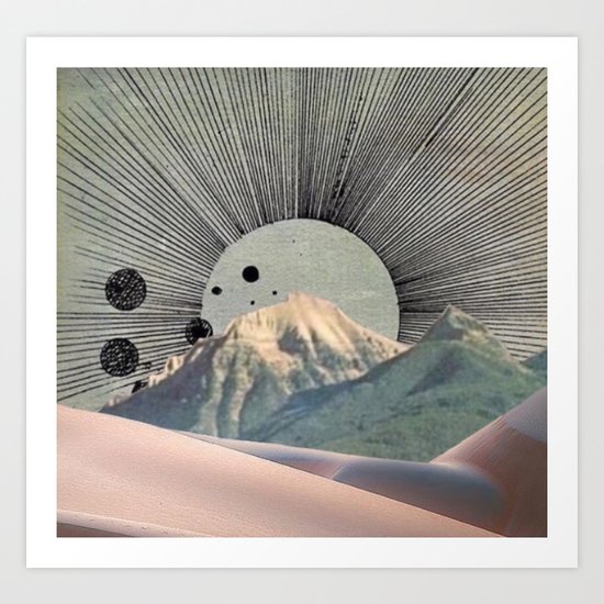 Maska Art Print