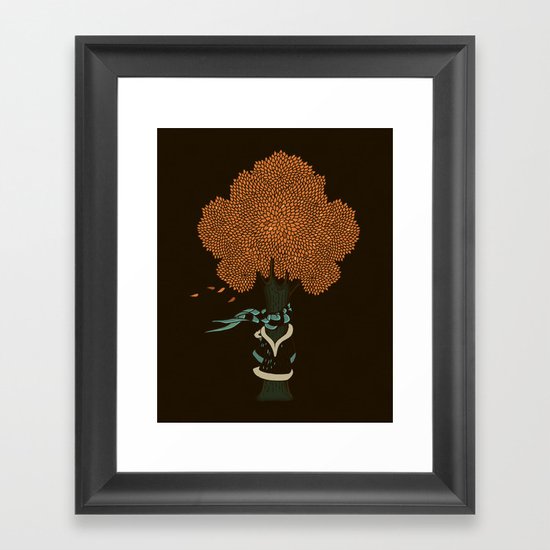 I'm Cold Framed Art Print