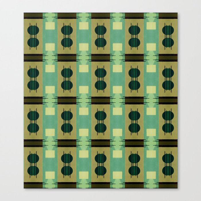Outlet Green Canvas Print