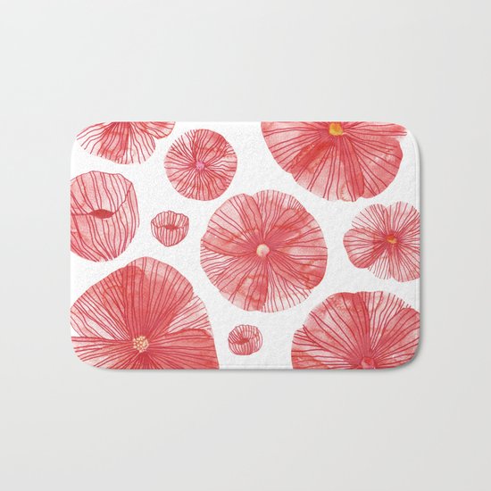 Poppies Bath Mat