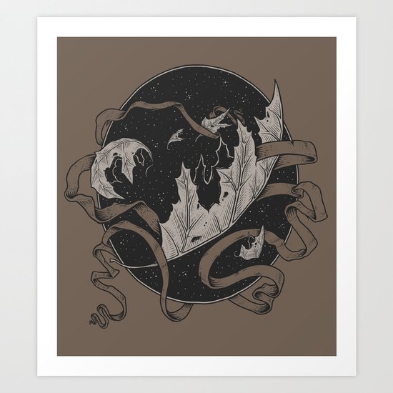Falling Art Print