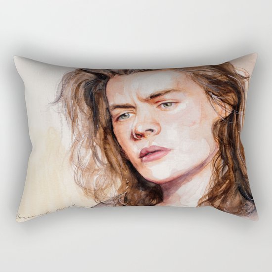Harry watercolors III Rectangular Pillow