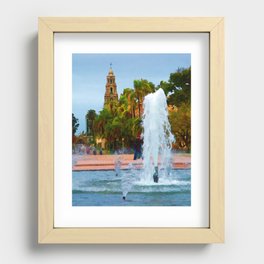 Balboa Park In San Diego, CA Recessed Framed Print
