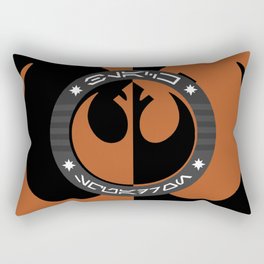 Black Squadron (Resistance) Rectangular Pillow