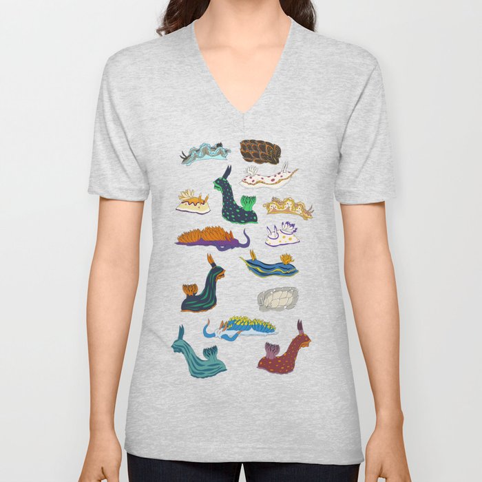 Nudibranchia V Neck T Shirt