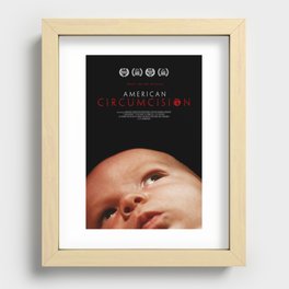 American Circumcision Movie Poster - Baby Recessed Framed Print