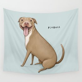 Pitbull Wall Tapestry