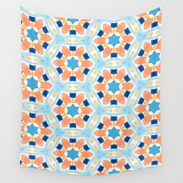 Moroccan Pattern V1 #society6 #decor #buyart Wall Tapestry