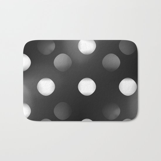 Snow At Night Fall Bath Mat