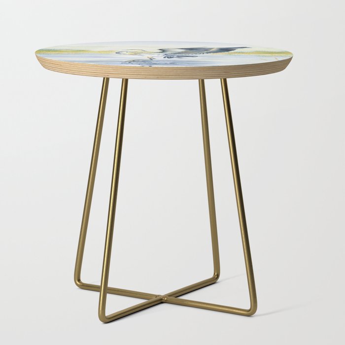 Great Blue Heron Side Table