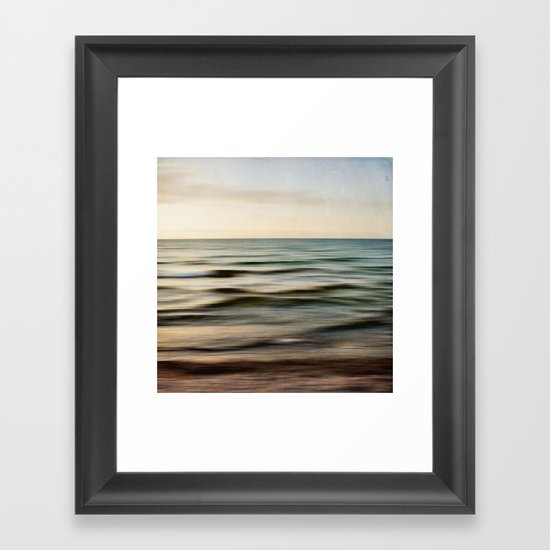 sea square I Framed Art Print