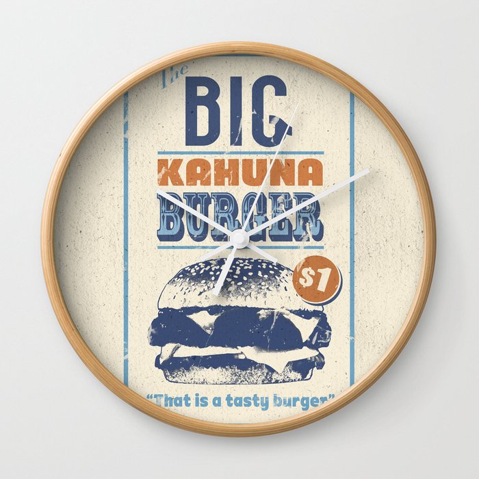 Big Kahuna Burger Wall Clock