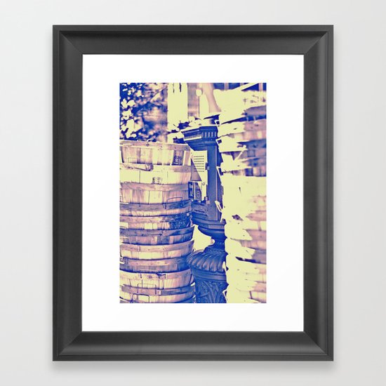 Baskets, Baskets Framed Art Print