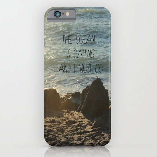 The Ocean is Calling iPhone & iPod Case