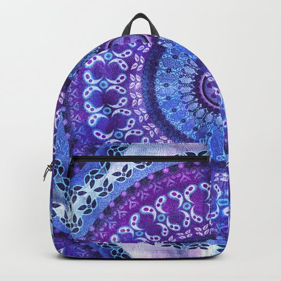 Hydrangea Mandala Backpack