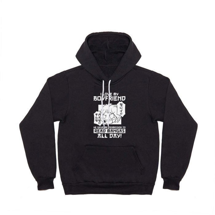 Read Mangas All Day Girlfriend Manga Hoody