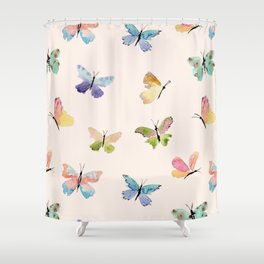 Beautiful Butterflies Shower Curtain