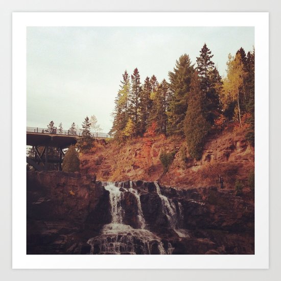 Gooseberry Falls Art Print