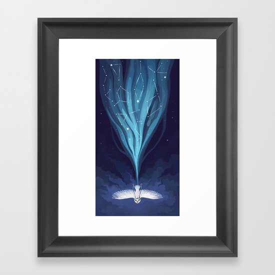 Night Owl 2 Framed Art Print
