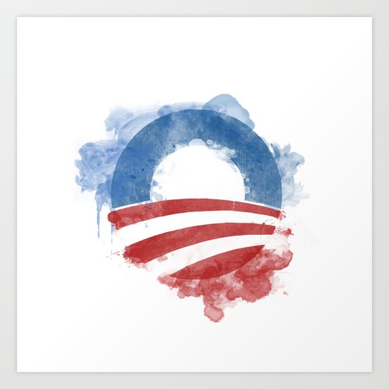 Artists for Obama Art Print