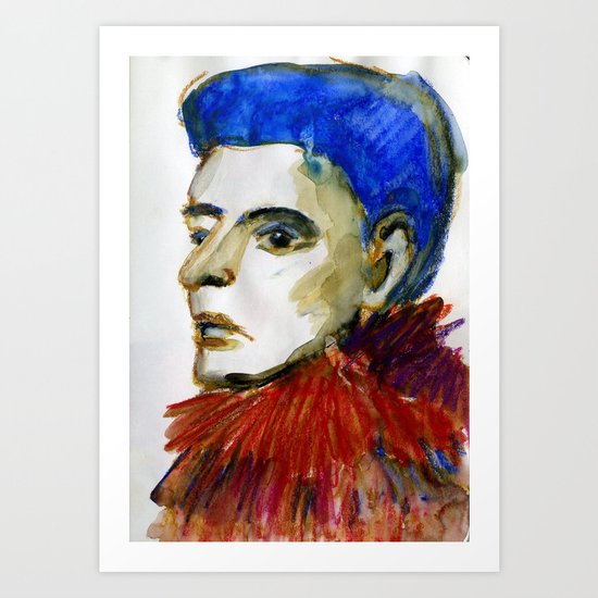 Face 22 Art Print