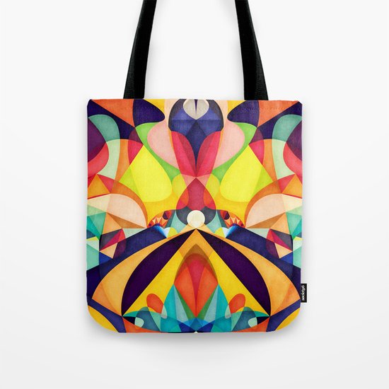 Poetry Geometry Tote Bag