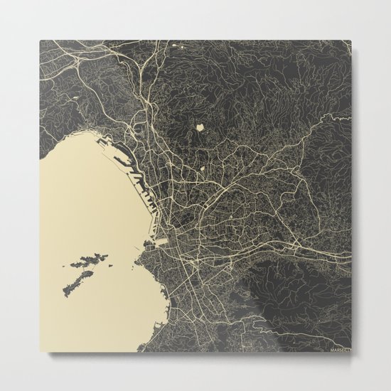Marseille Metal Print