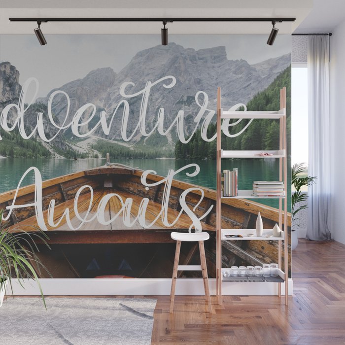 Live the Adventure - Adventure Awaits Wall Mural