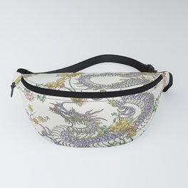 Dragons in Blooming Trees Fanny Pack