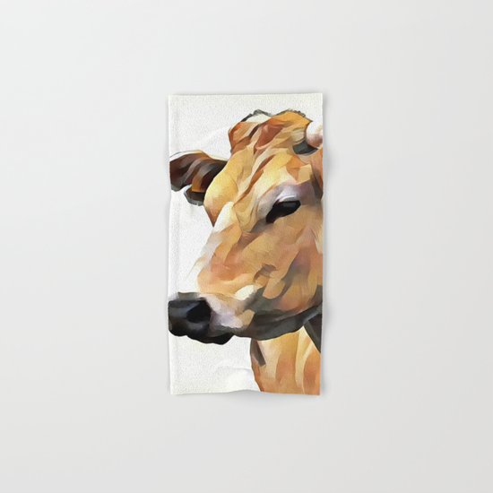 Cow Hand & Bath Towel
