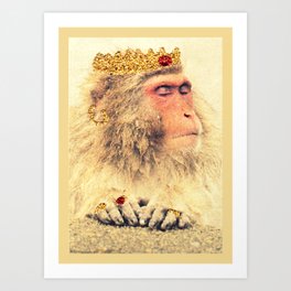His Majesty, the King! Art Print