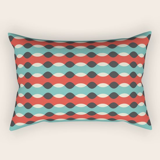 Retro Rectangular Pillow