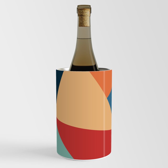 Colorful geometric shapes 5 Wine Chiller