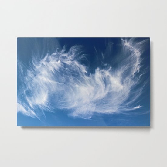 Mystical Cloud Formation Metal Print