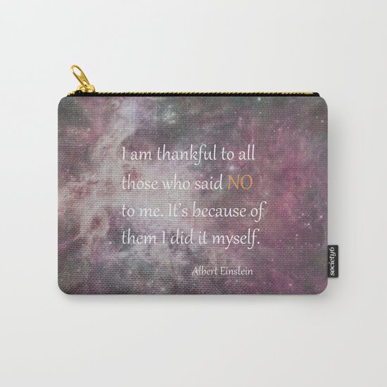 I AM THANKFUL (quote) Carry-All Pouch
