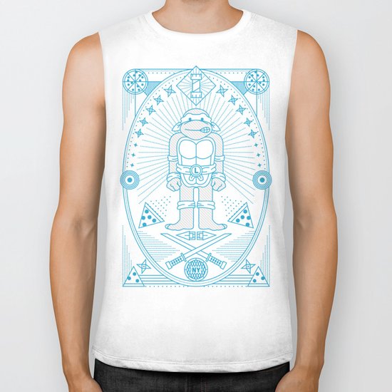 Leo Pizza Jam Biker Tank