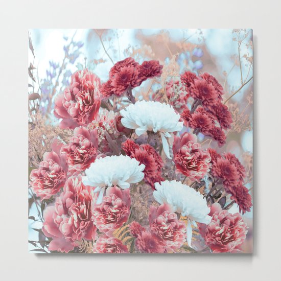 Summer bouquet - #Society6 #buyart Metal Print