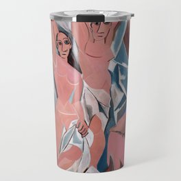 Pablo Picasso - The Young Ladies of Avignon, 1907 Travel Mug