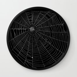 Spiders Web Wall Clock