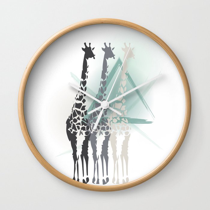Giraffa camelopardalis Wall Clock