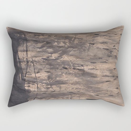 Zen Ink 3 Rectangular Pillow