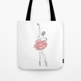 Ballerina Tote Bag