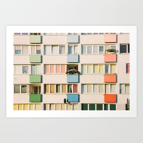 Apartment Life Art Print