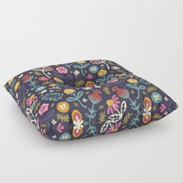Ditsy Flowers Floor Pillow