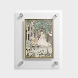 Copy of East of the Sun and West of the Moon, illustrated by Kay Nielsen Blond Knight Man in the Forest Floating Acrylic Print