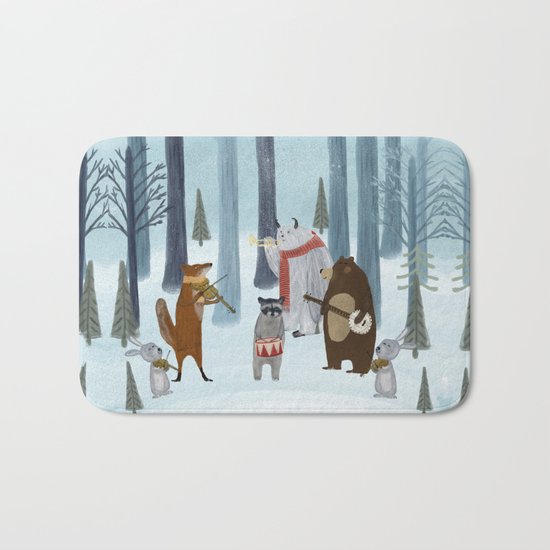 nature symphony Bath Mat